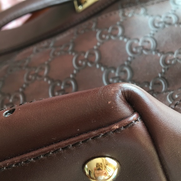 SOLD!!! GUCCI Punch Tote - Picture 6 of 8